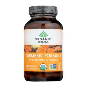 Organic India Usa Whole Herb Supplement, Tumeric - 1 Each - 180 Vcap