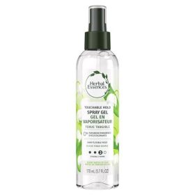 Herbal Essences Touchable Hold Hair Spray Gel for Curly Hair; 5.7 fl oz