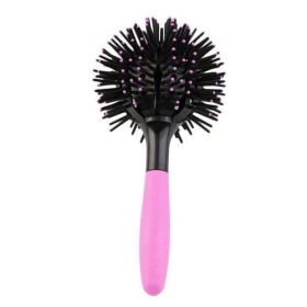 3d Round Hairbrush/Comb Salon Make Up 360 Degree Ball Blow Drying