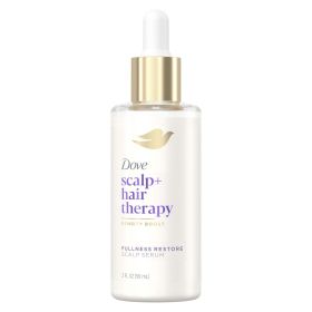 Dove Scalp + Hair Therapy Density Boost Fullness Restore Scalp Serum All Hair, 2 oz